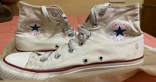 Zapatillas CONVERSE ALL-STAR BEIGE TALLA 39 botas de segunda mano por 25  EUR en Valencia en WALLAPOP