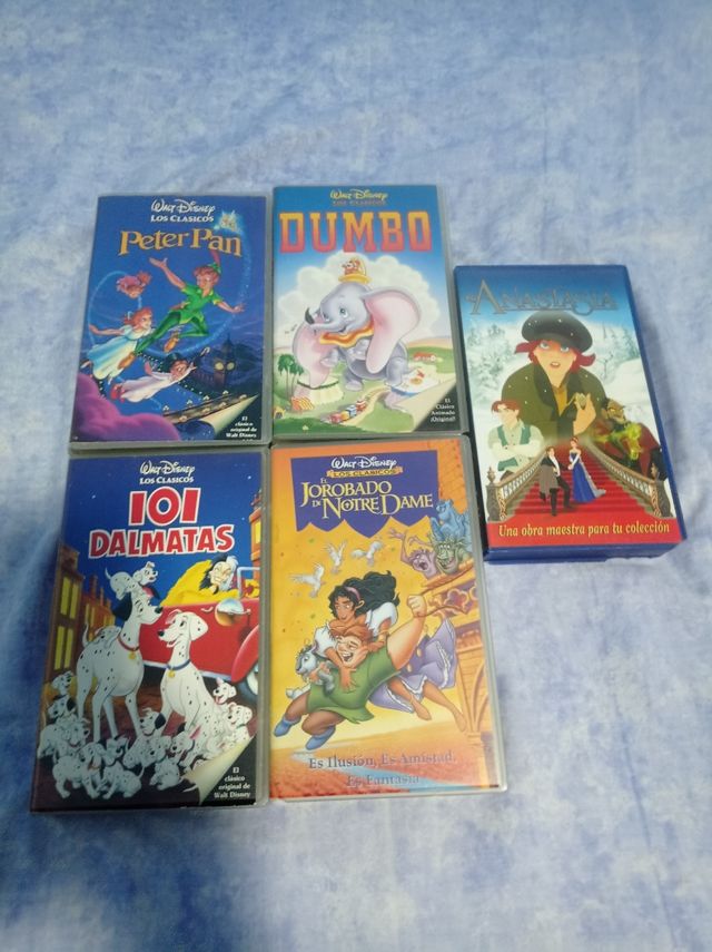 Lote de 5 películas Disney, 3 de Barrio Sésamo