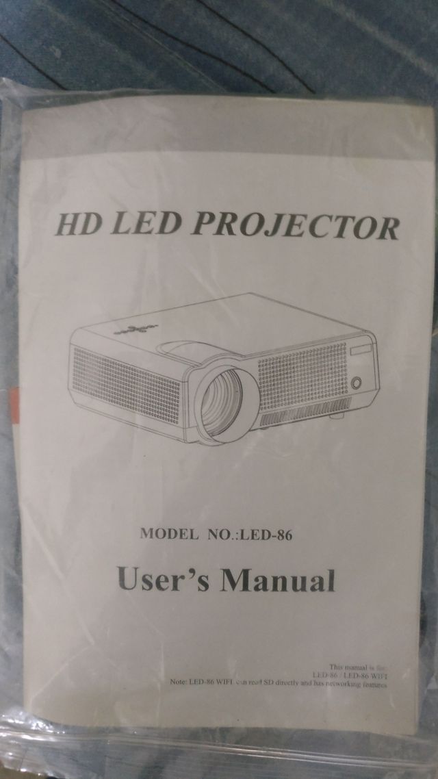 NUOVO PROIETTORE LED DA 5200 LUMEN 