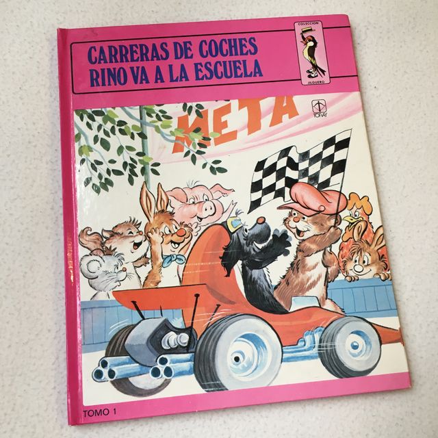 Carreras de coches - Rino va a la escuela