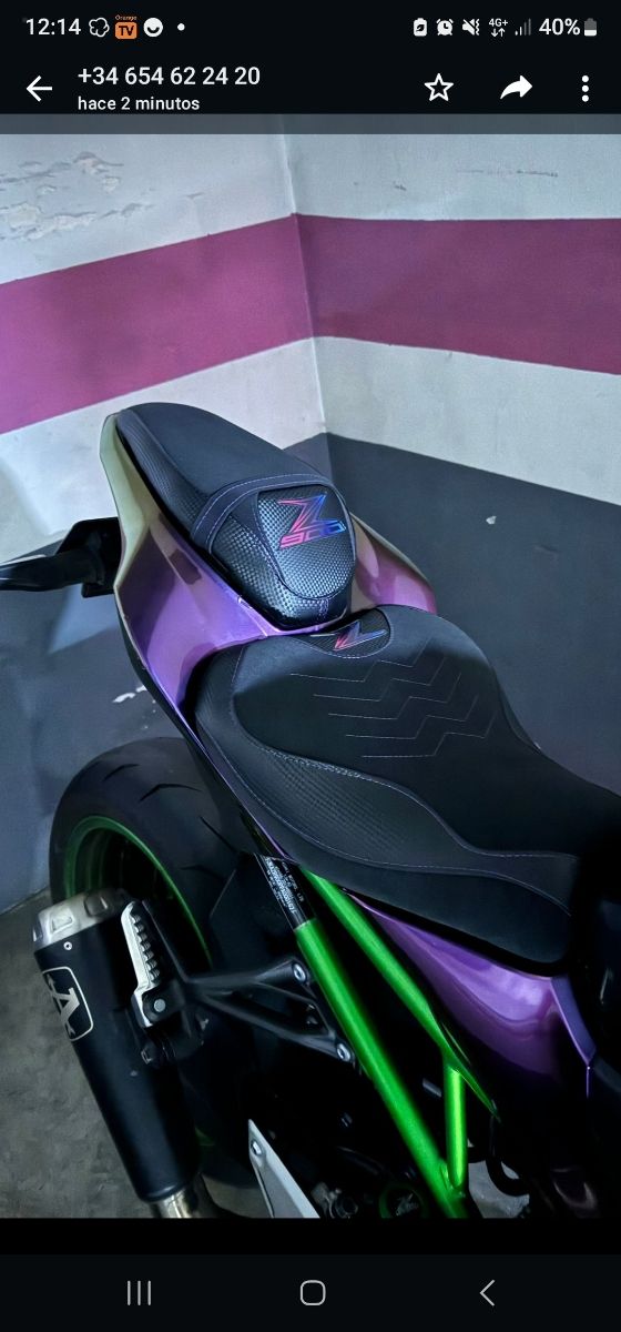 Asiento z900 confort,z800,z750,bmw gs multimarca..