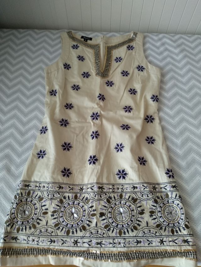 Vestido casi sin uso Blanco