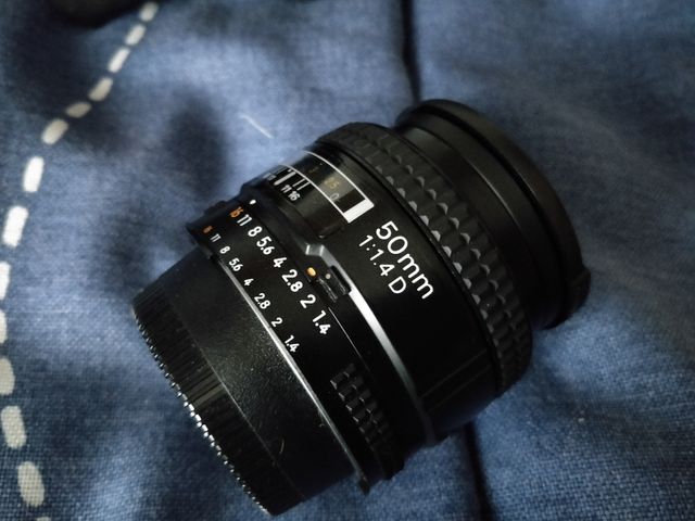 Nikon 50 1.4 d in perfette condizioni e con cover