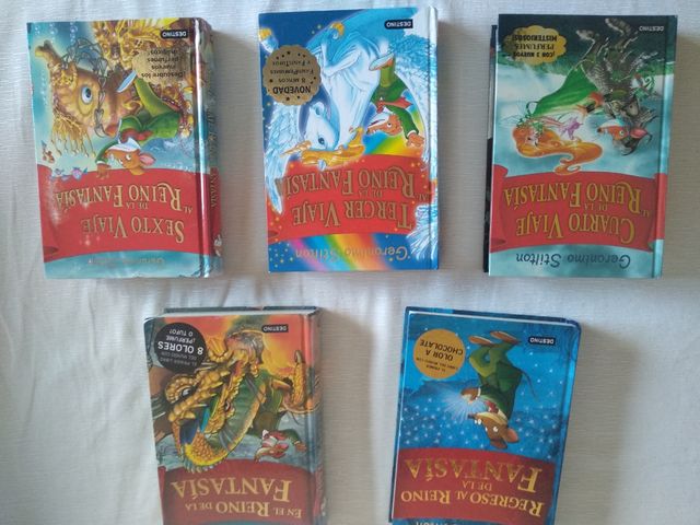 5 Libros Gerónimo Stilton-