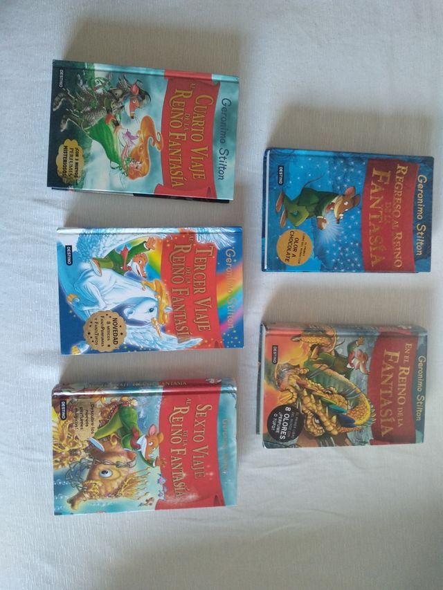 5 Libros Gerónimo Stilton-
