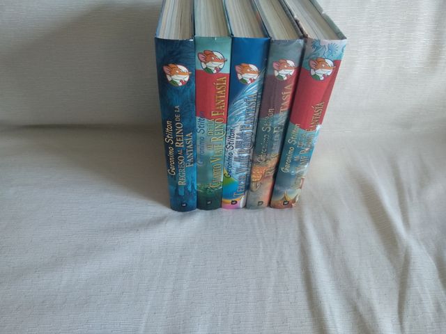 5 Libros Gerónimo Stilton-