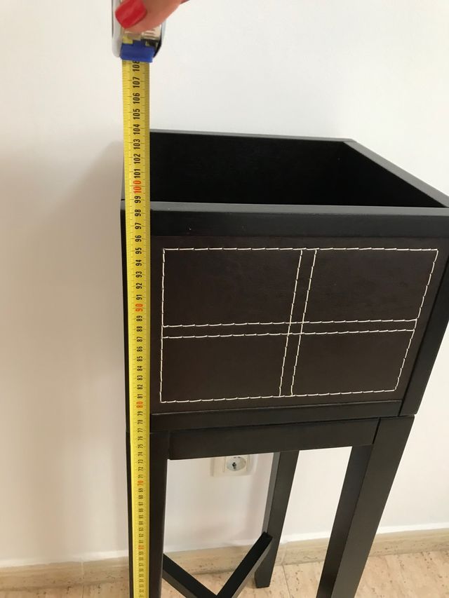 Soporte macetero mueble madera