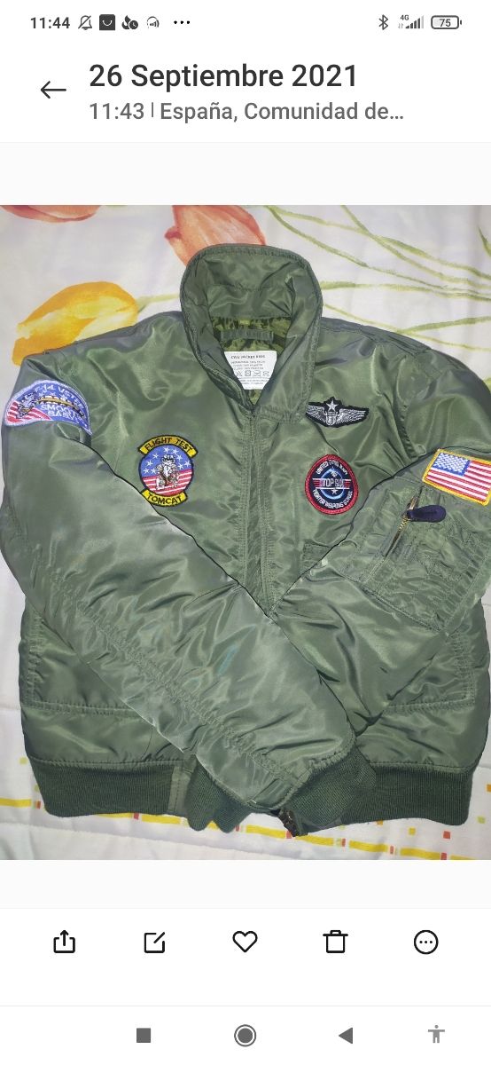 CAZADORA AVIADOR NIÑO