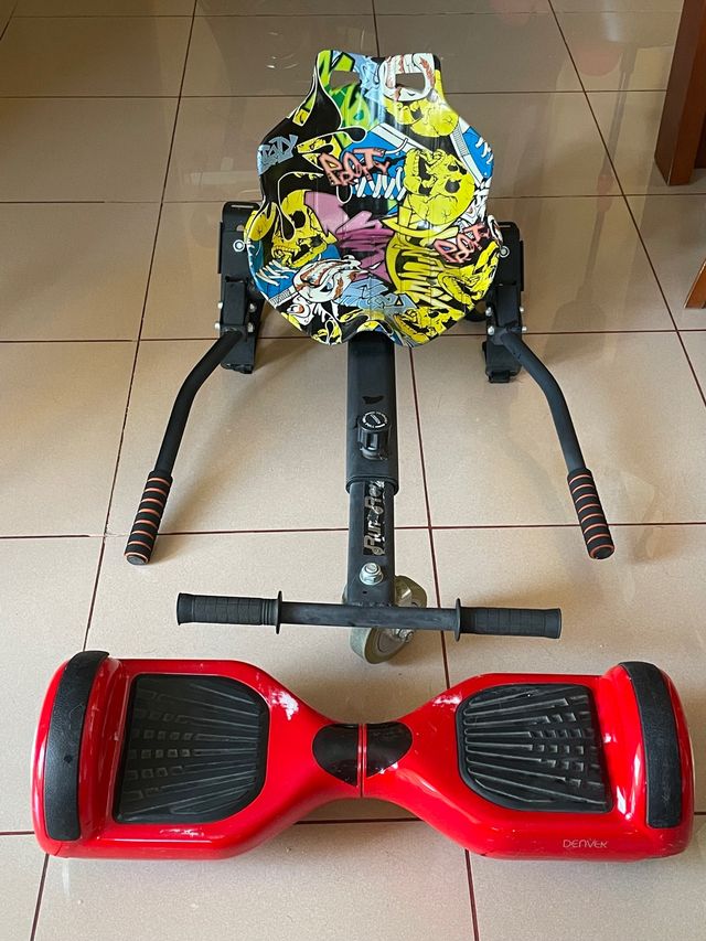 Hoveboar Denver Rojo con Luces