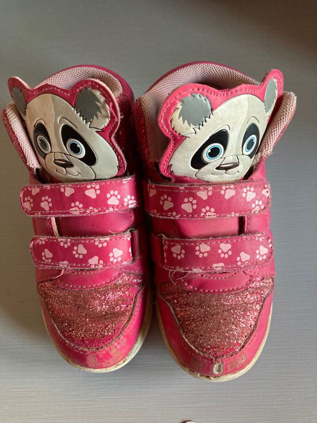 2 pares bambas niña 27