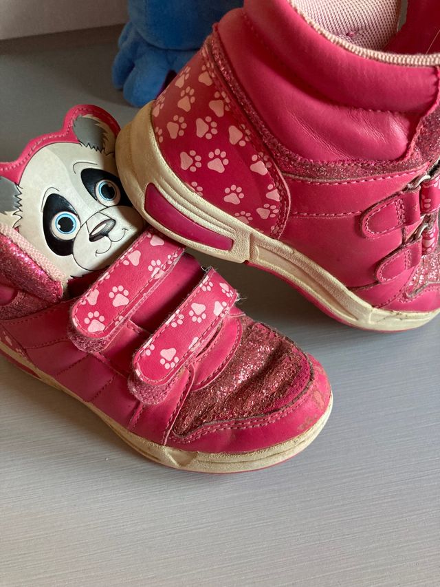 2 pares bambas niña 27