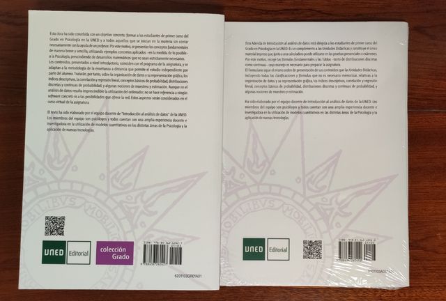 UNED PSICOLOGÍA: INTRODUCCIÓN AL ANÁLISIS DE DATOS