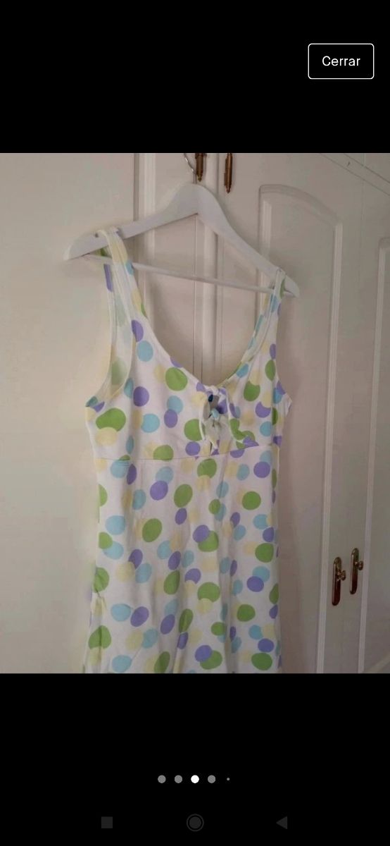 Vestido Lunares El Corte Inglés Talla 42