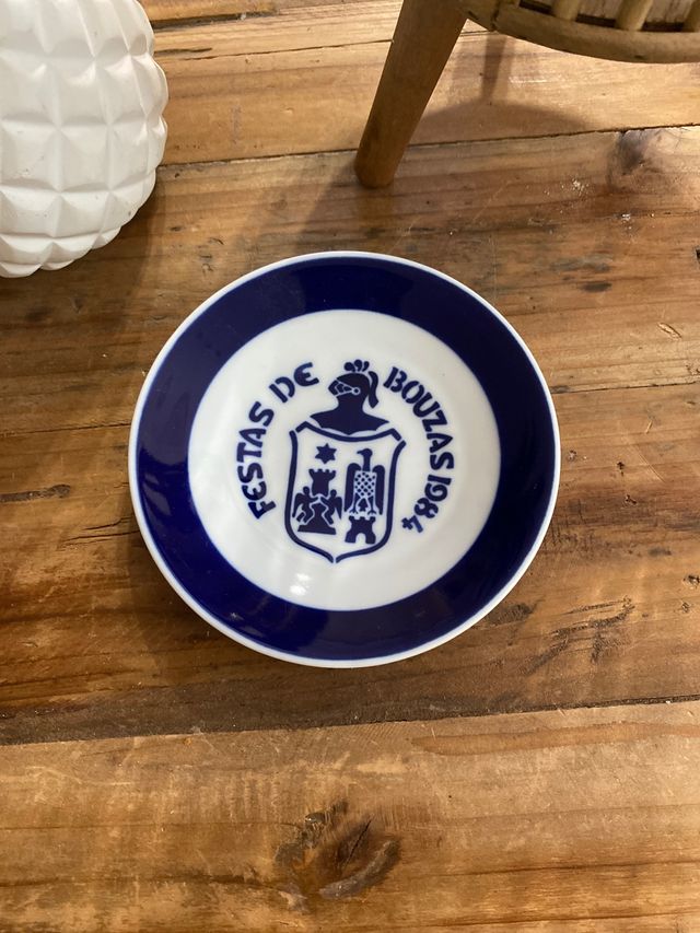 Plato de Sargadelos Festas de Bouzas 1984