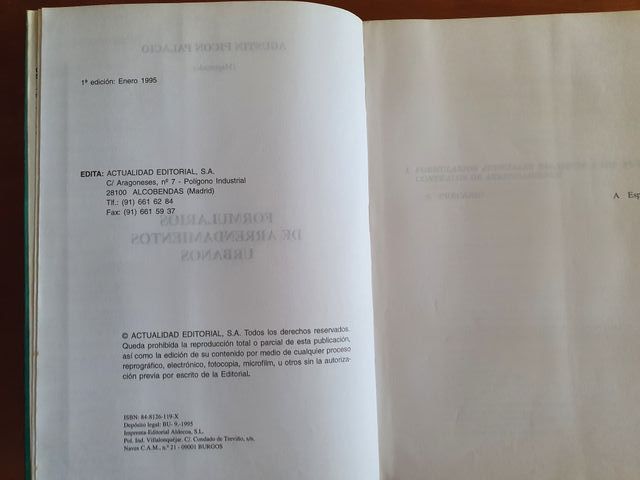 FORMULARIO CONTRATOS Y PROCESOS 1995