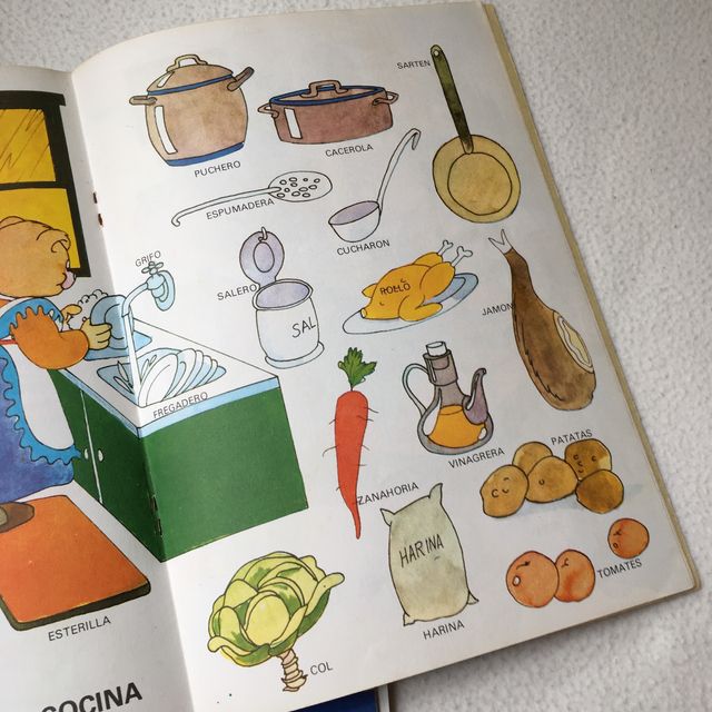 Lote de 5 libros "Mis Primeras Palabras" - 1981