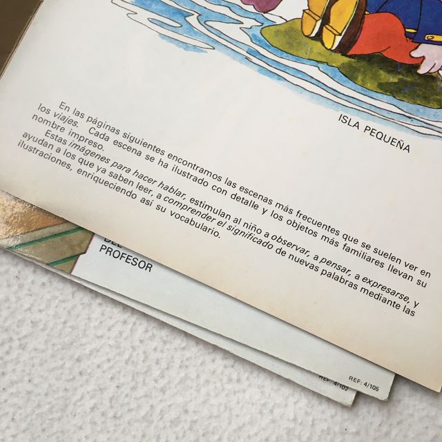 Lote de 5 libros "Mis Primeras Palabras" - 1981