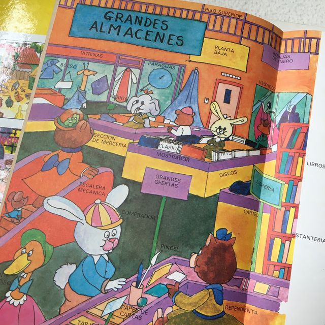 Lote de 5 libros "Mis Primeras Palabras" - 1981