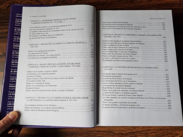 Libro Franco, la historia