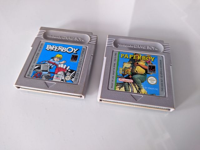 Duologia Paperboy Game Boy