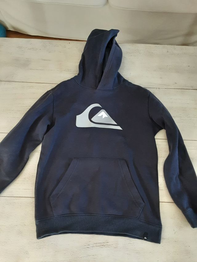 Sudadera azul marino Quiksilver talla 12