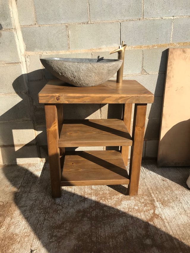 Mueble para Lavabo Rustico