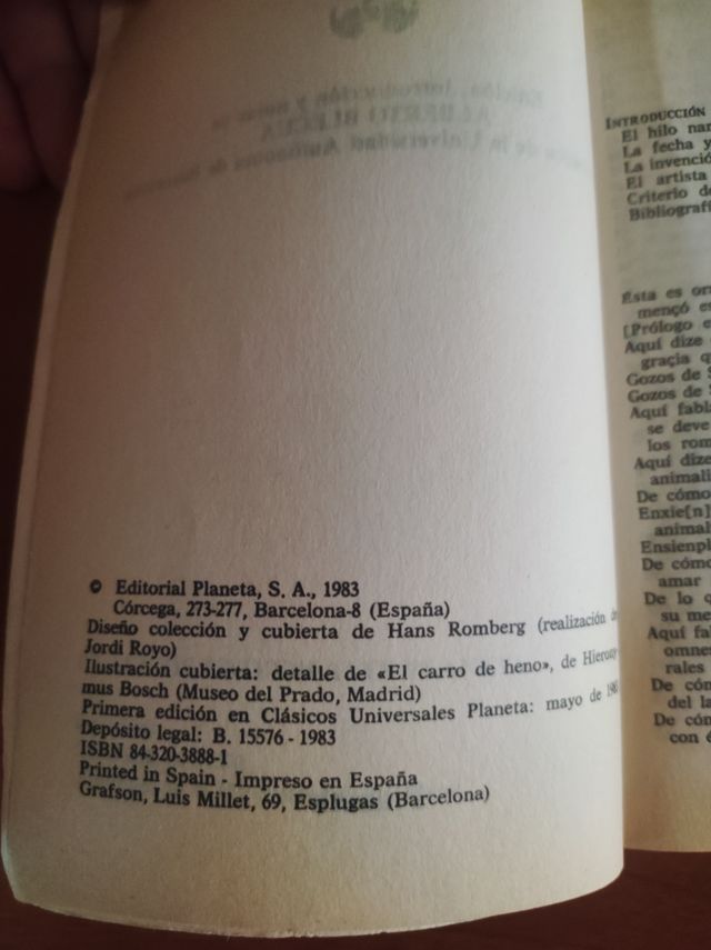 Libro de Buen Amor, de Arcipreste de Hita.