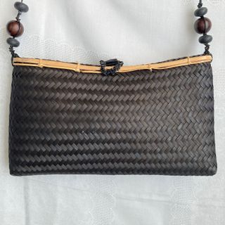 Bolso de mano, rafia, fiesta de segunda mano por 26 EUR en Barcelona en  WALLAPOP