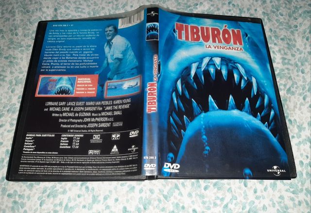 COLECCION SAGA COMPLETA TIBURON DVD DESCATALOGADAS