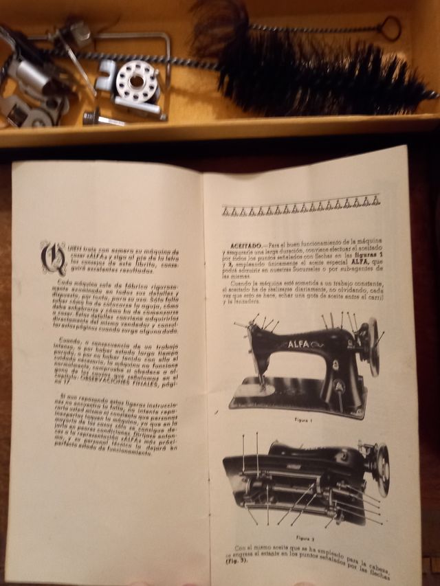 Maquina de coser Alfa
