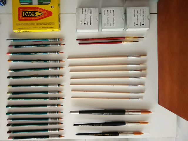 Lote de pintura, dibujo, Bellas Artes