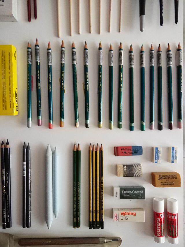 Lote de pintura, dibujo, Bellas Artes