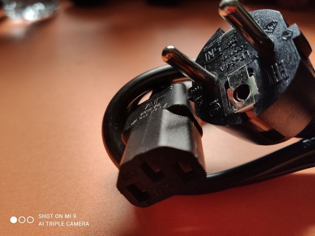 cable alimentacion pc, portatil, tv