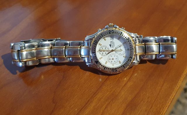 RELOJ LOTUS INOX-ORO SUMERGIBLE