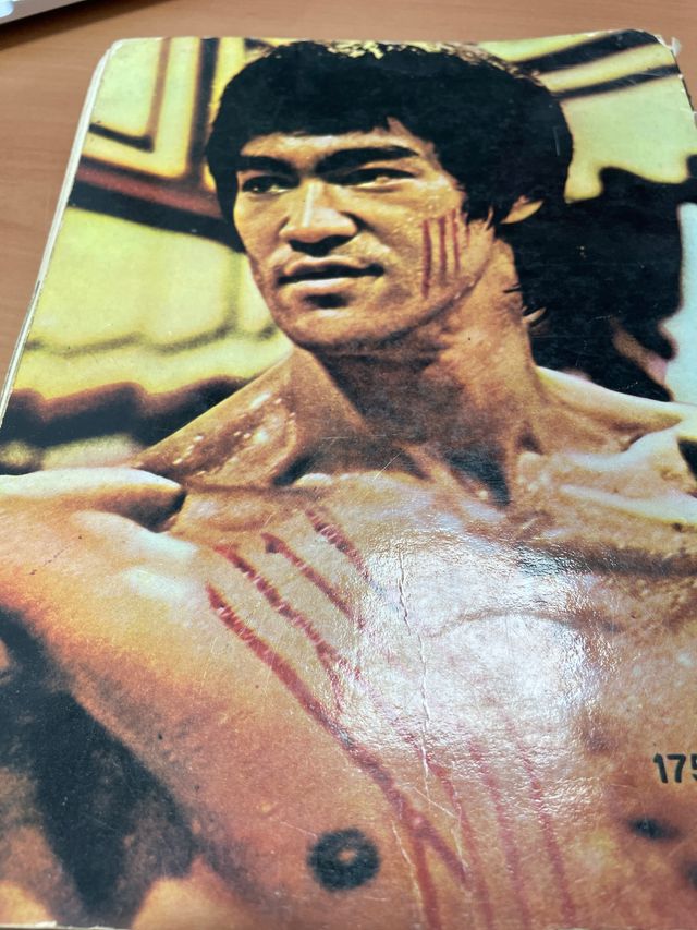 Bruce lee hombre de acero
