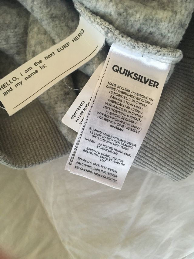 Sudadera QUIKSILVER T14