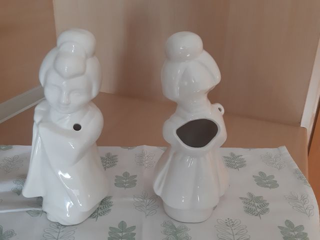 Lote dos figuras para bebidas coctel