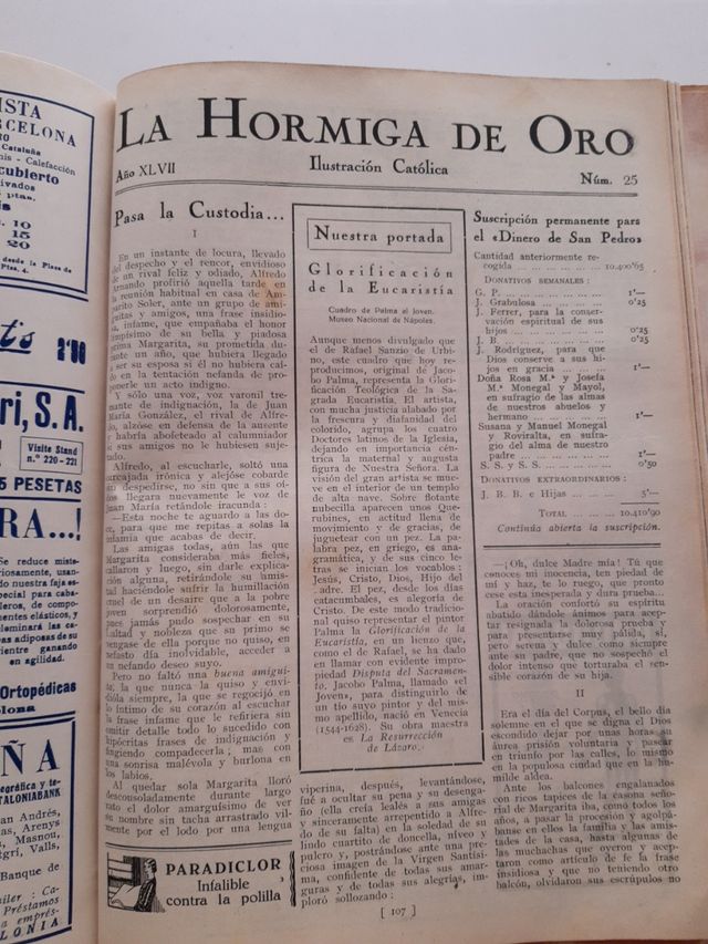 Revista La hormiga de oro. Colección