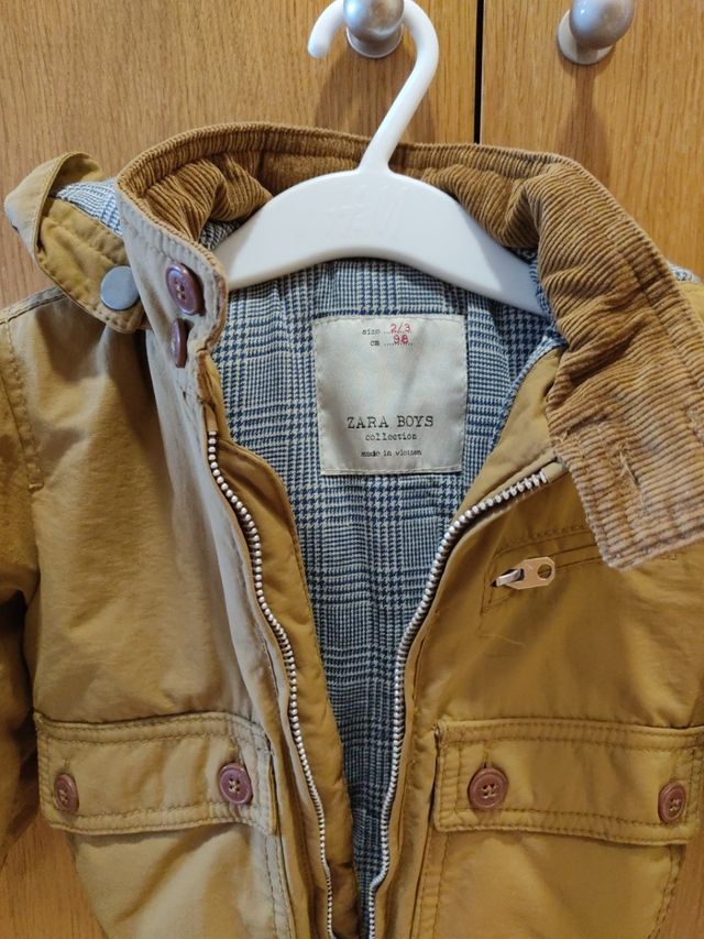 Abrigo niño Zara