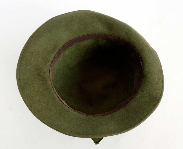 SOMBRERO MUJER FIELTRO VERDE MUSGO