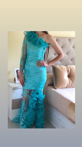Vestido de fiesta gitana de segunda mano en Oviedo en WALLAPOP