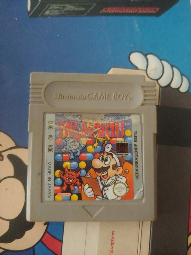 DR MARIO NINTENDO GAME BOY