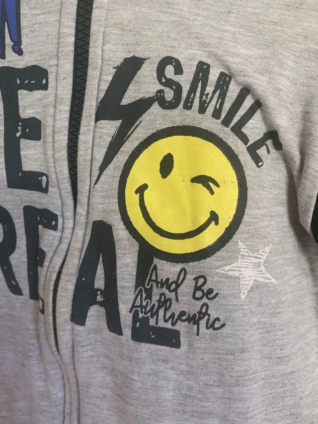 Sudadera Smiley niño
