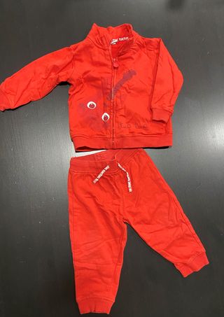 CHANDAL BEBE TUCTUC 270329 ROJO - Tienda moda infantil online | María  Corrales