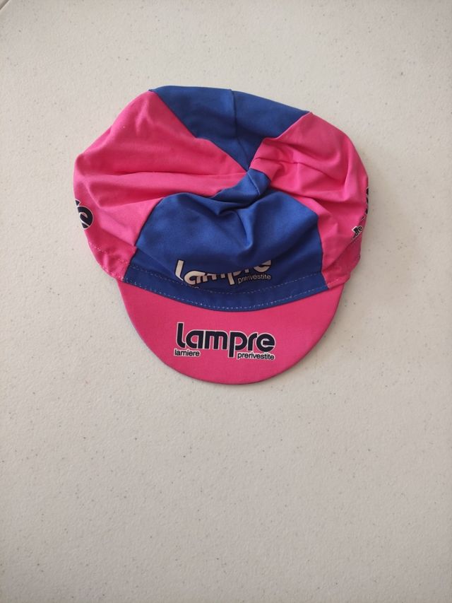 GORRA CICLISTA LAMPRE LAMIERE PRERIVESTITE