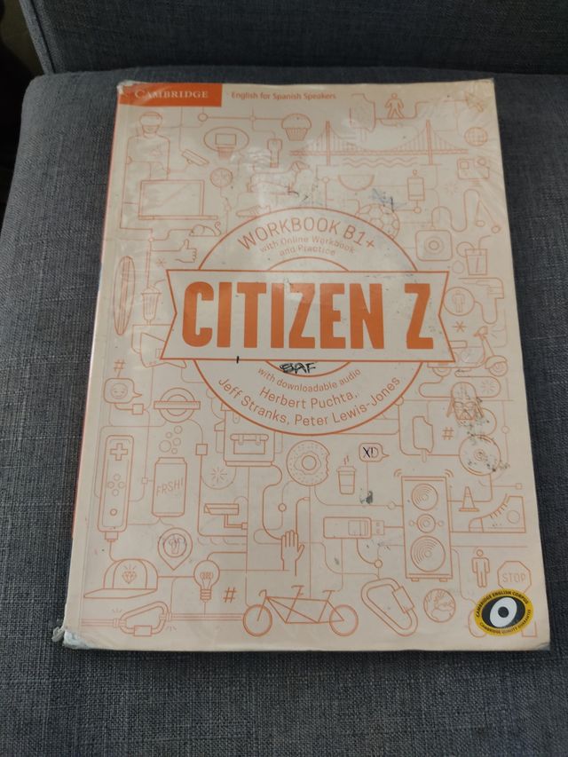 citizen z, workbook B1+