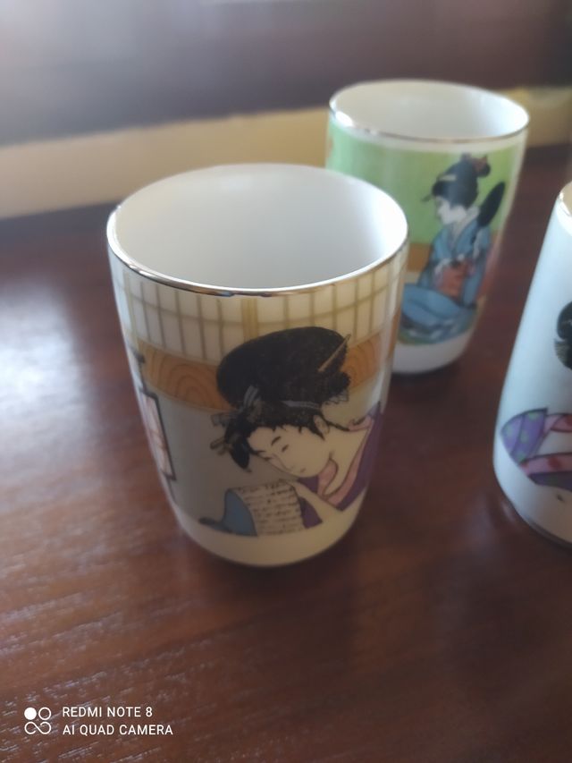 Vasos de cerámica antiguos