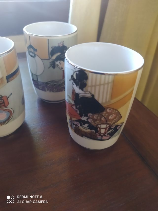 Vasos de cerámica antiguos