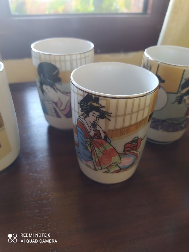 Vasos de cerámica antiguos