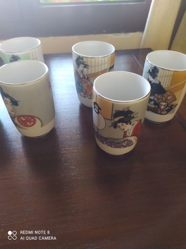 Vasos de cerámica antiguos